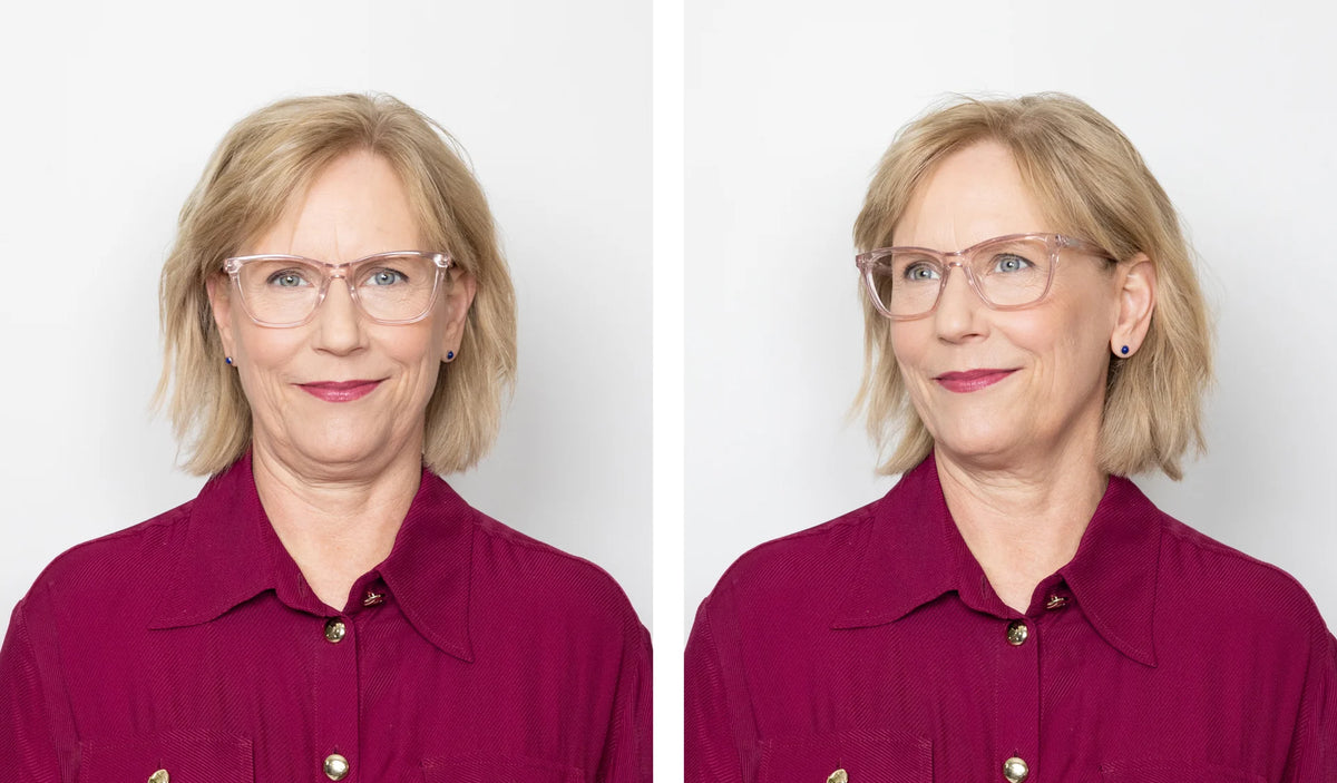 Vital Lucy Reading Glasses - Pink Frost