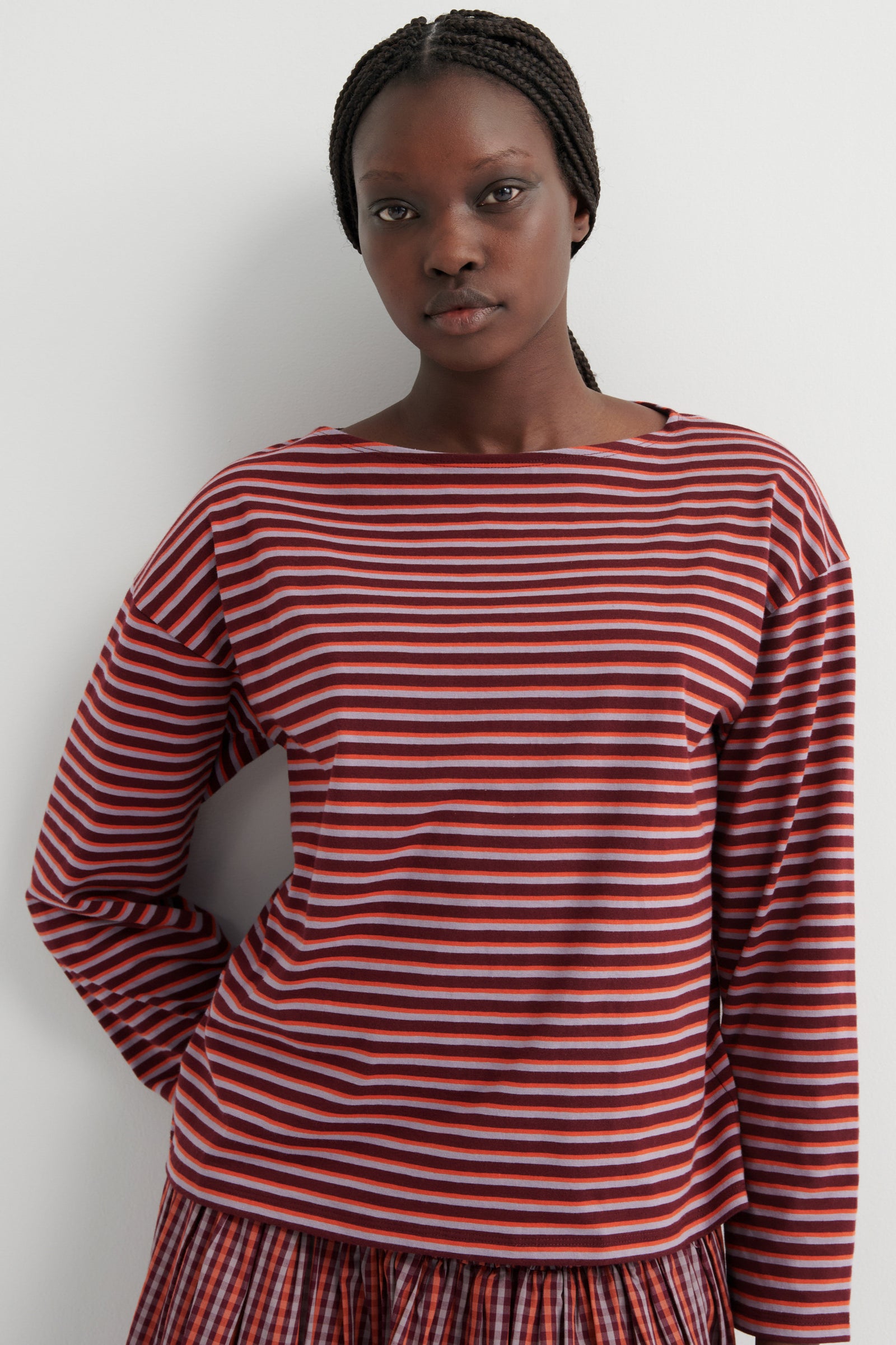Kowtow Jamie Top - Stack Stripe
