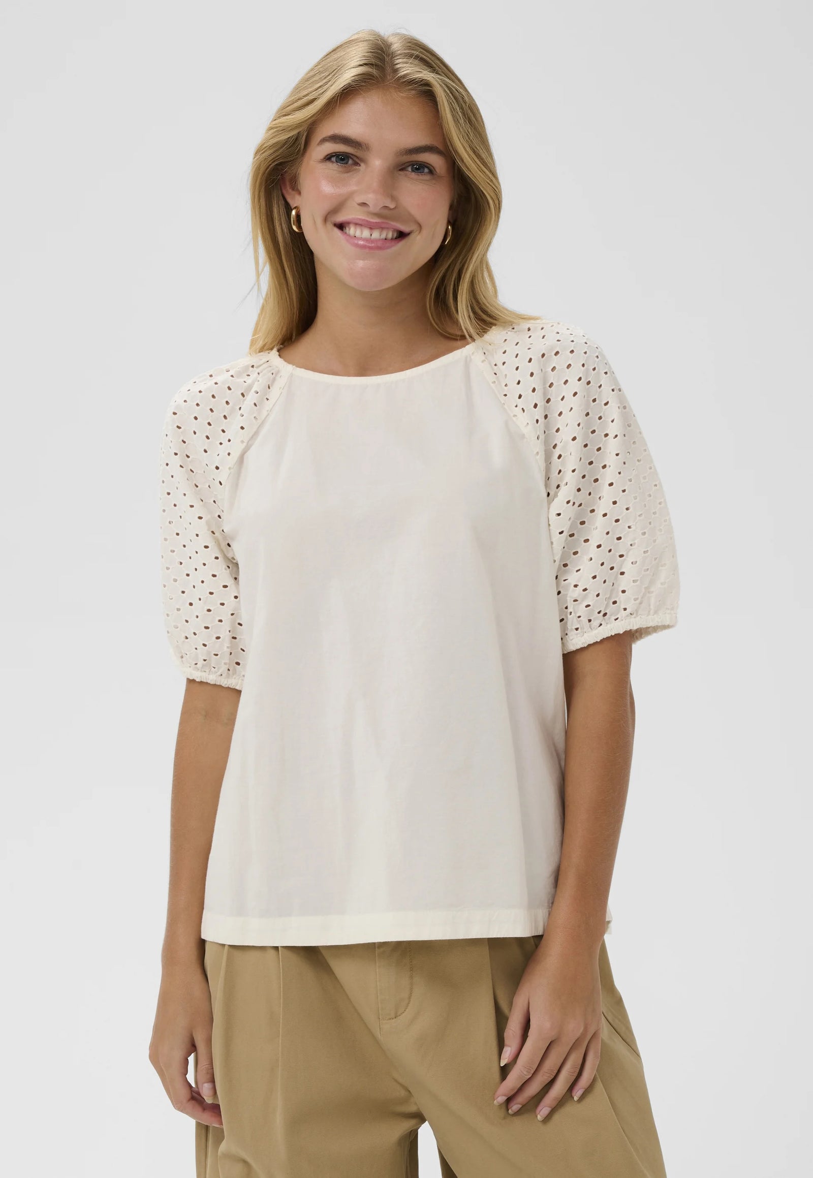 Saint Tropez Pala Blouse - Ice