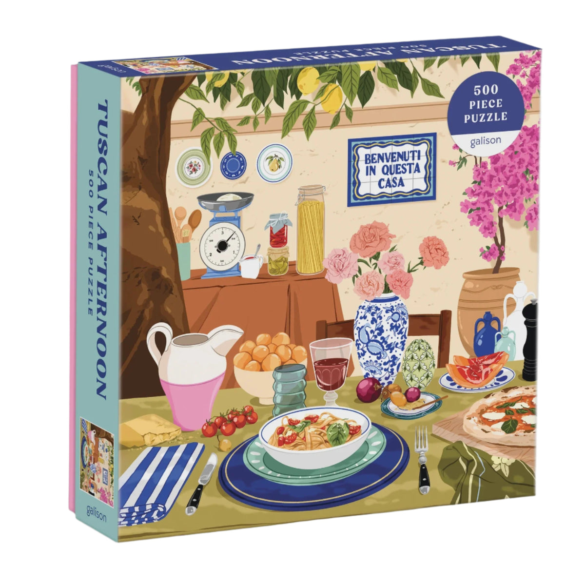 Galison Tuscan Afternoon Puzzle 500pc