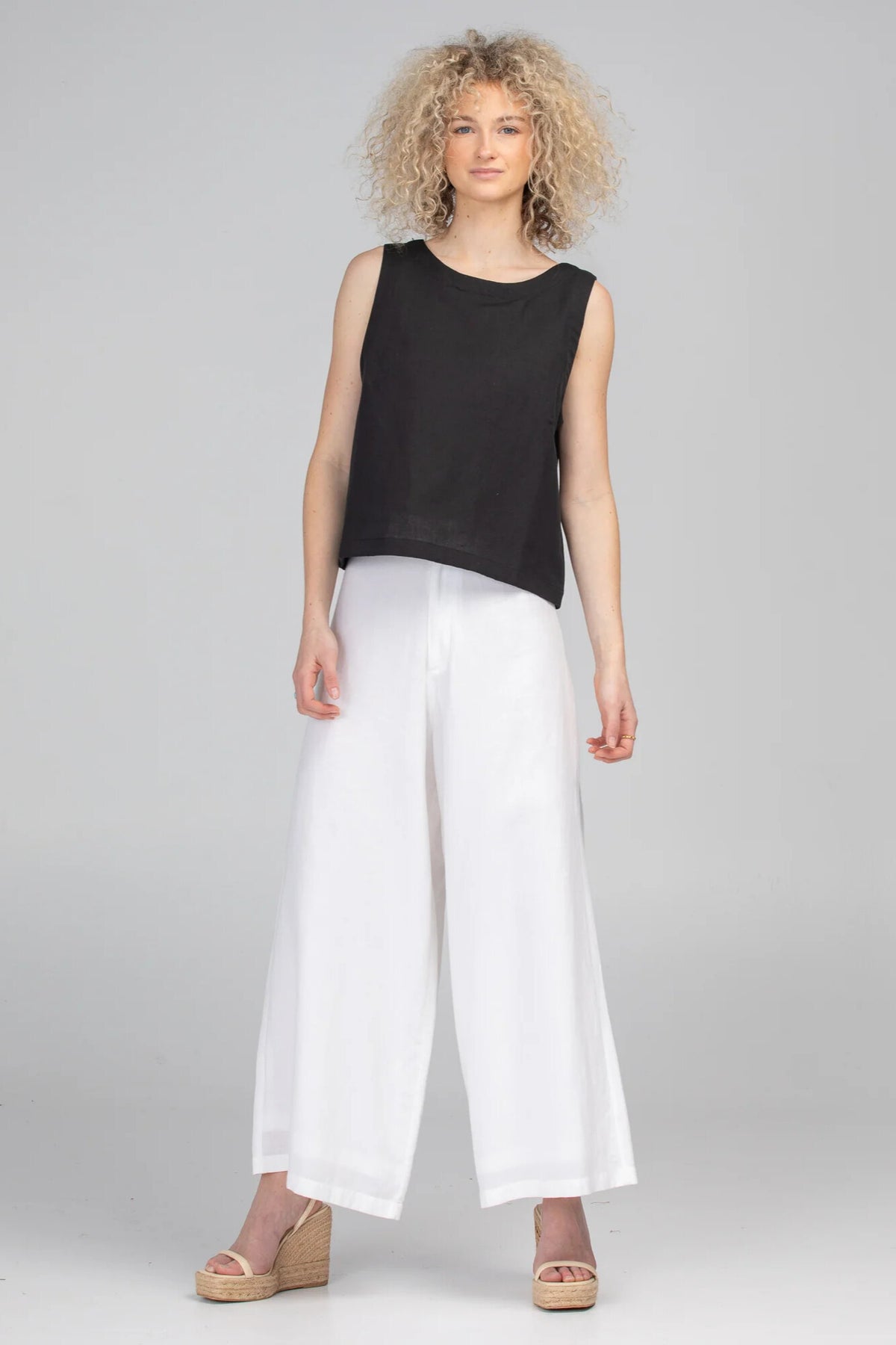 Boom Shankar Jedda Pant - White