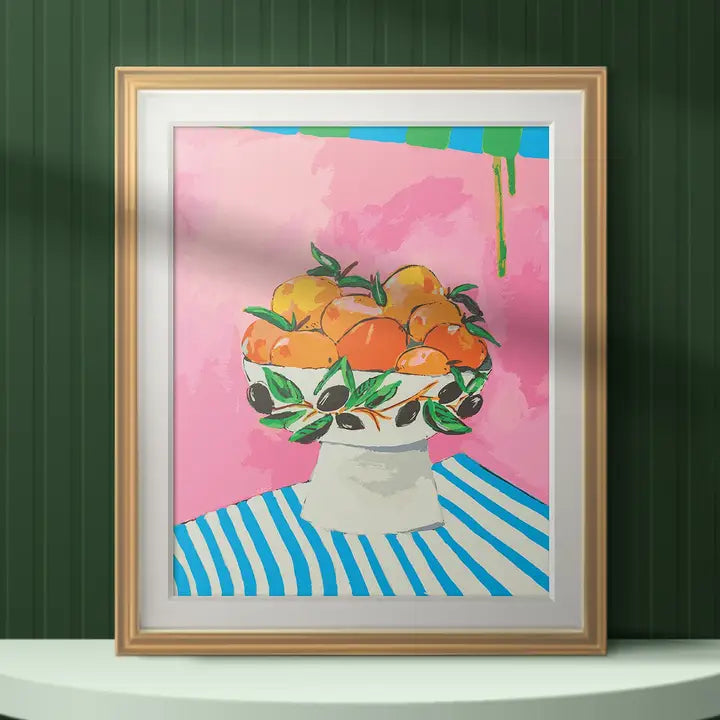 Paint by Numbers - Bowl of Oranges