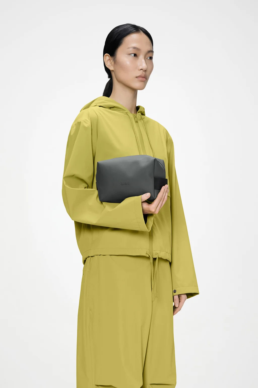 Rains Wash Bag Small - Dark Grey