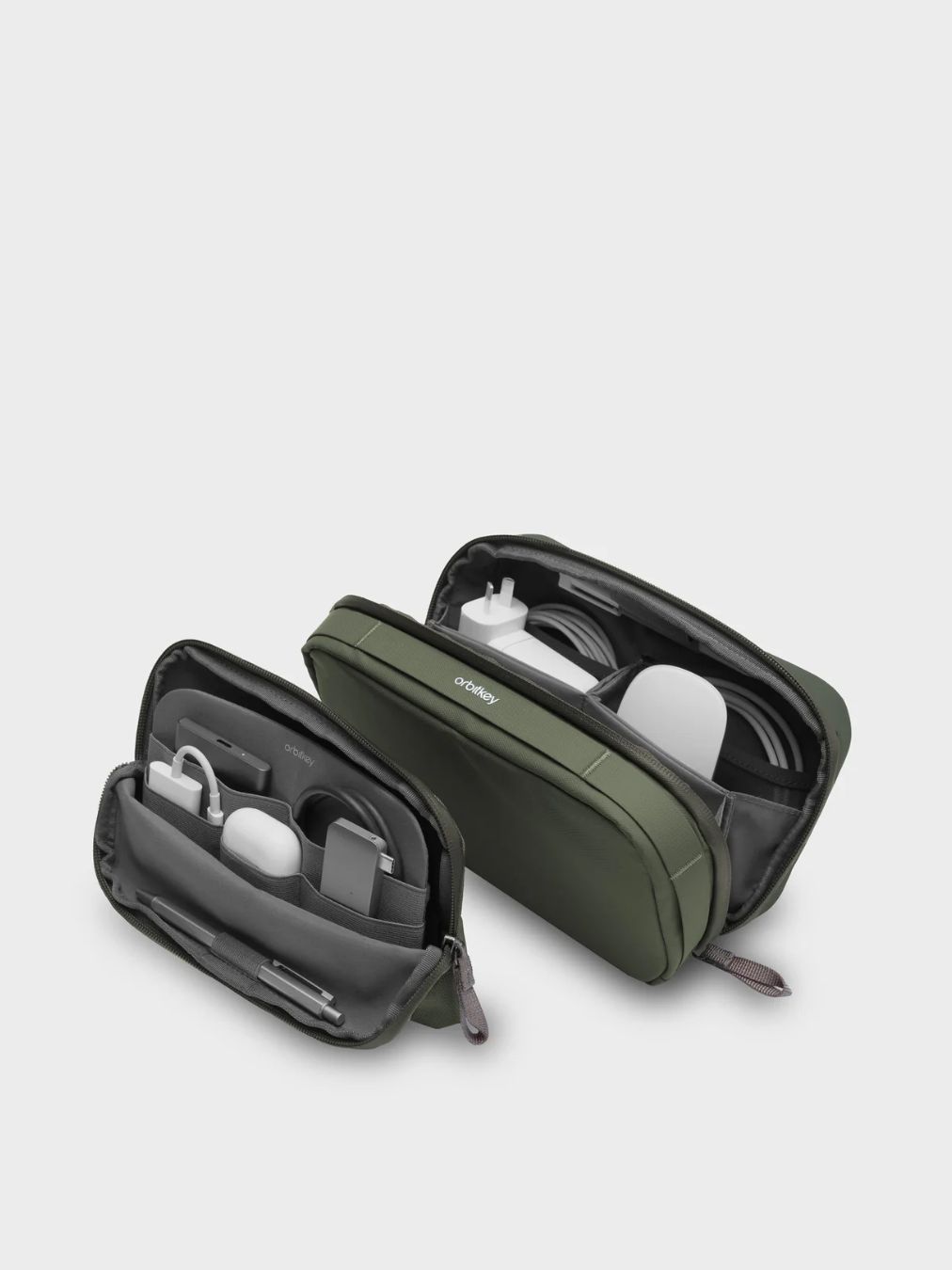 Orbitkey 2-in-1 Tech Pouch - Olive