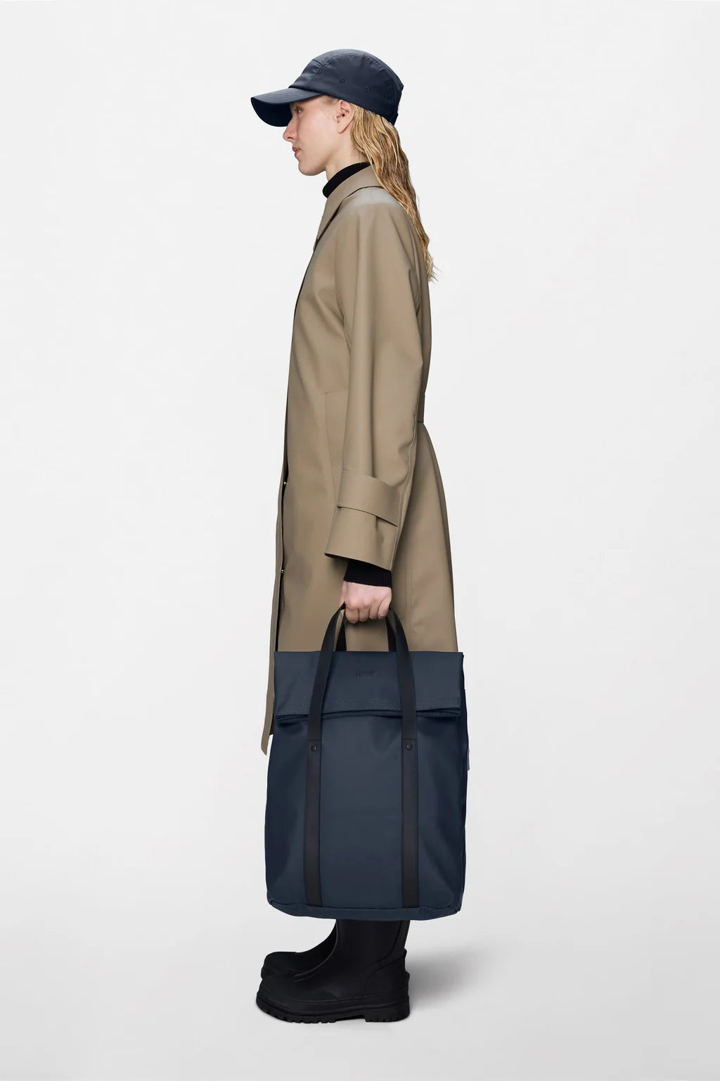 Rains 2 Way Tote Backpack - Navy
