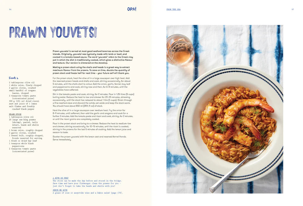OPA! Recipes inspired by Greek tavernas