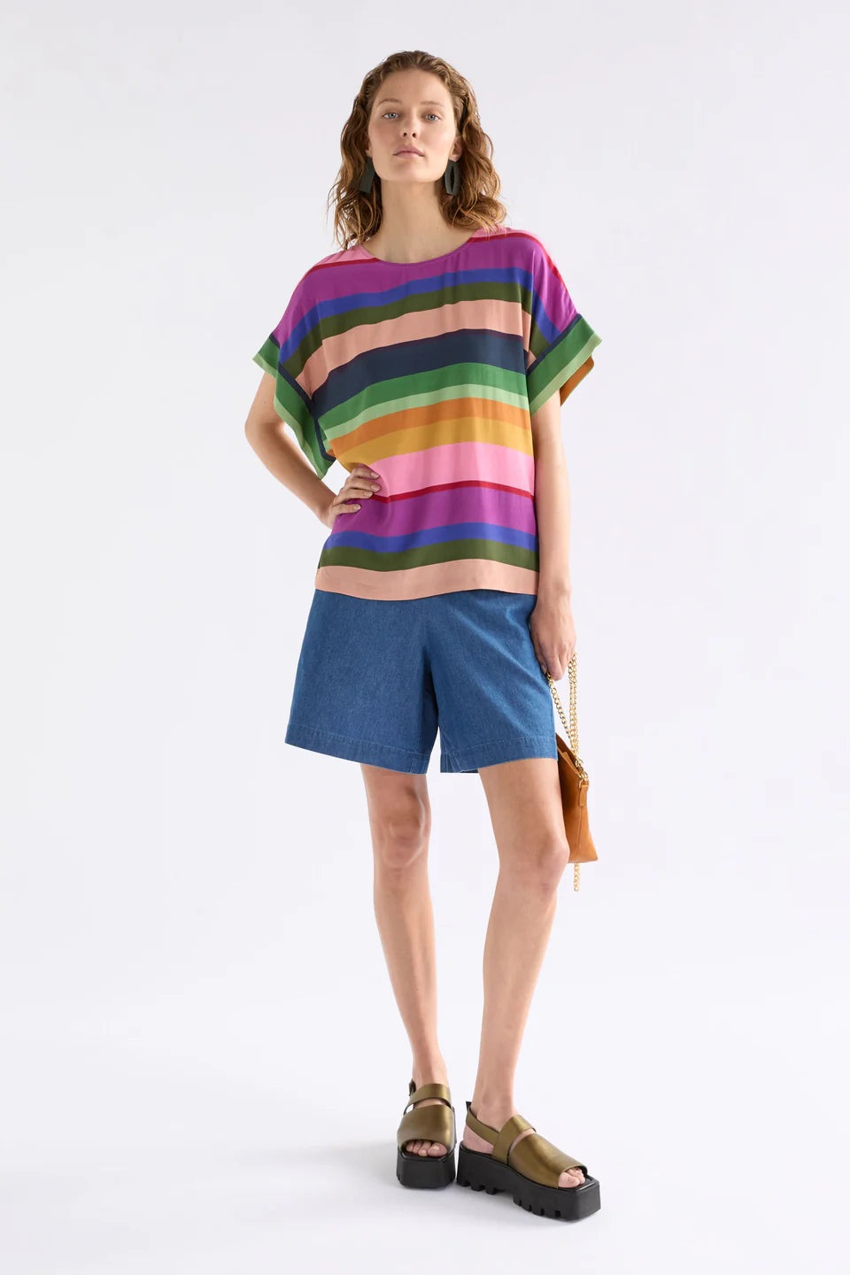 Elk Lysbro Top - Lysbro Print