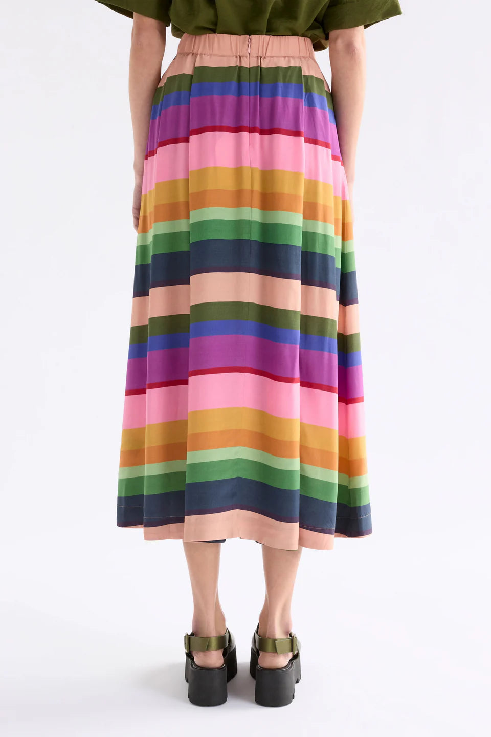 Elk Stryd Skirt - Lysbro Print