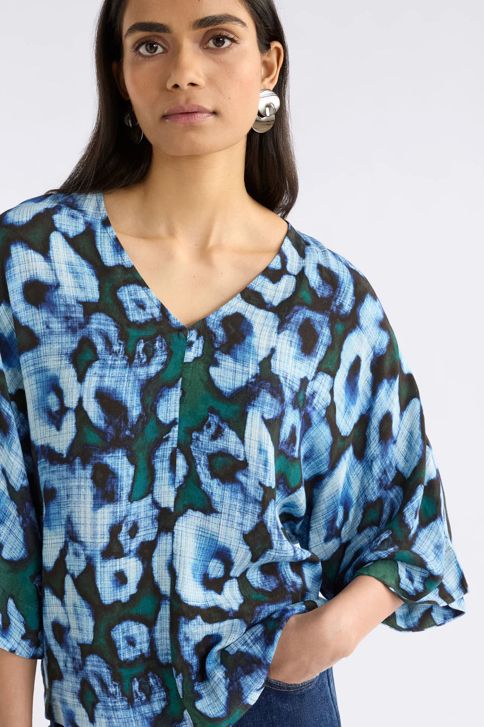 Elk Ople Top - Ellora Print