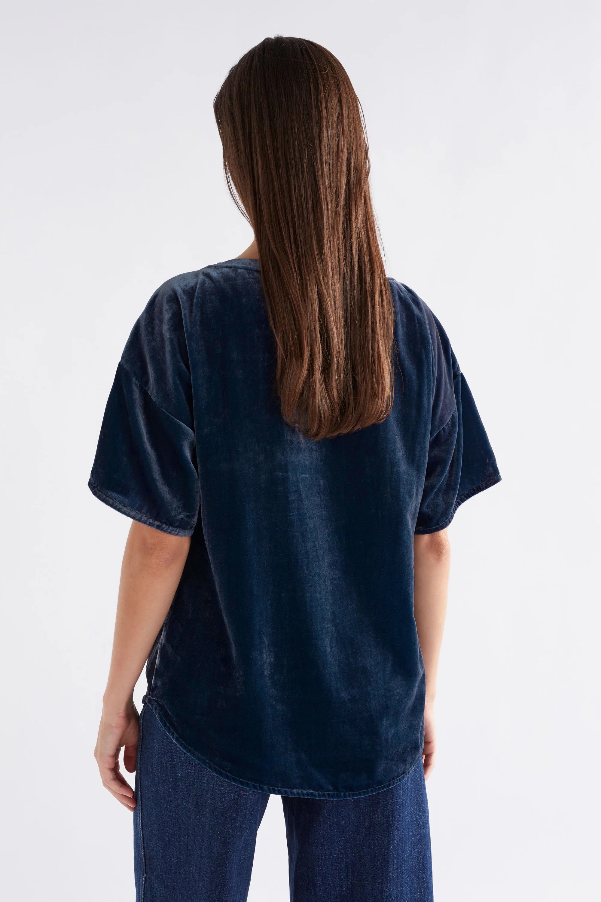 Elk Suuri Velvet Top - Blue Steel