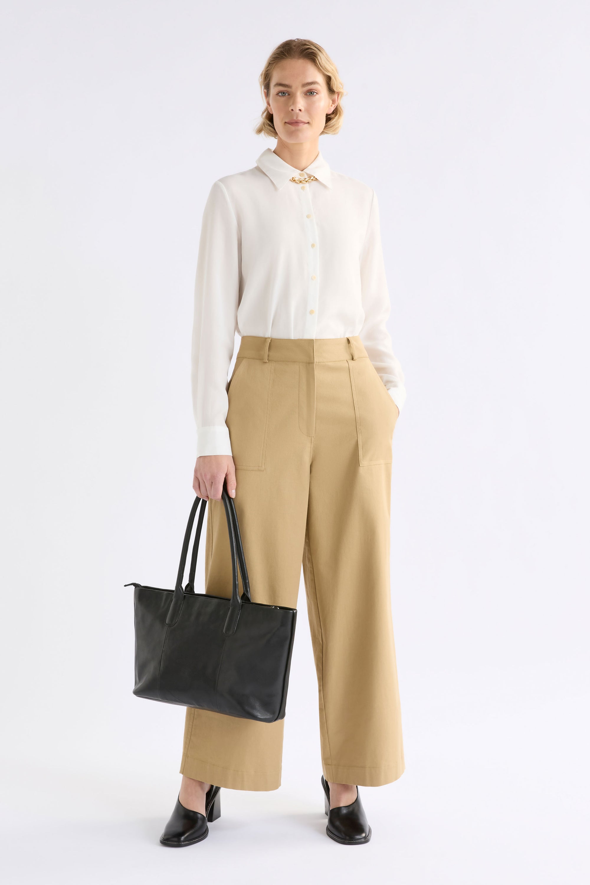 Elk Kudel Pant - Almond