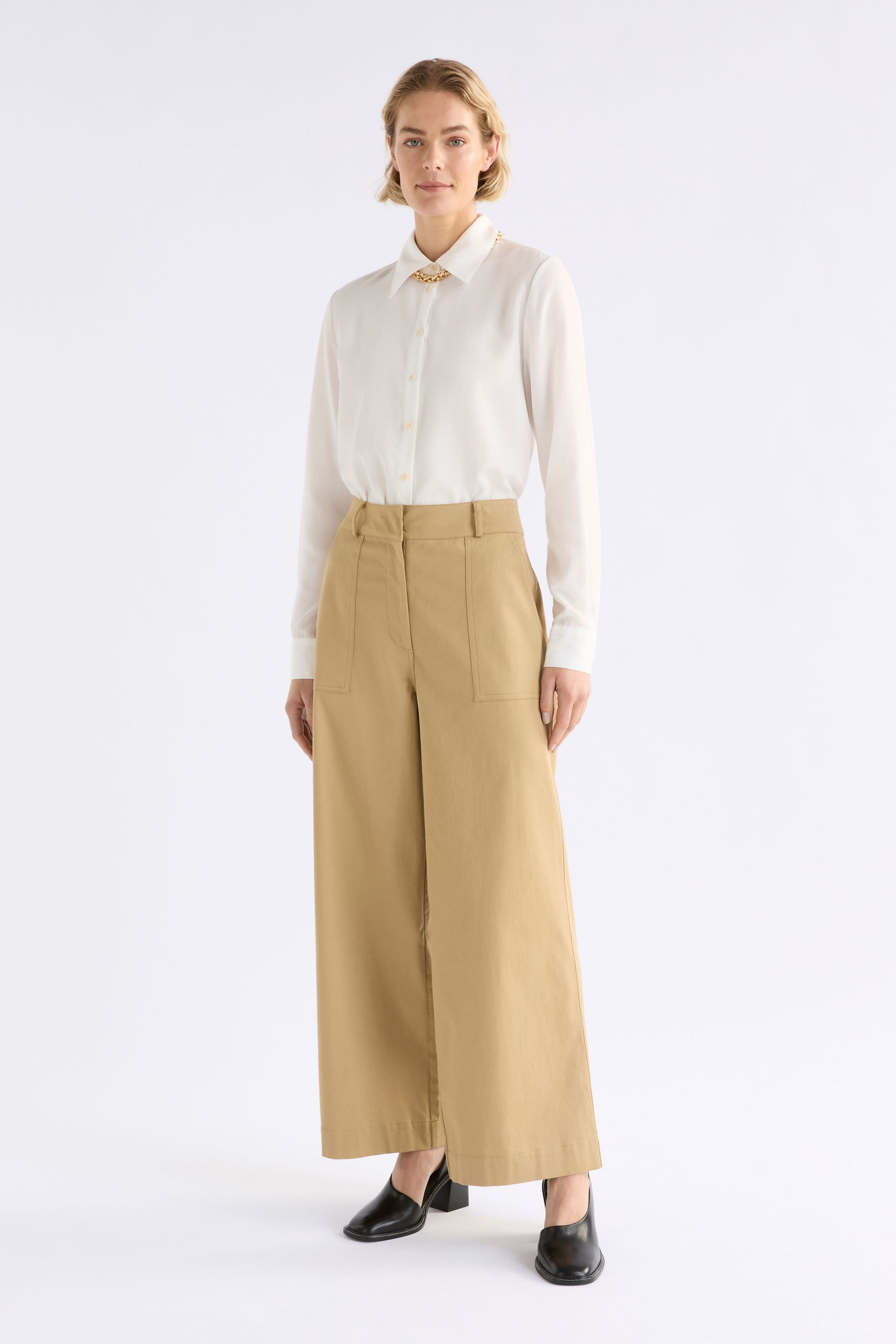 Elk Kudel Pant - Almond