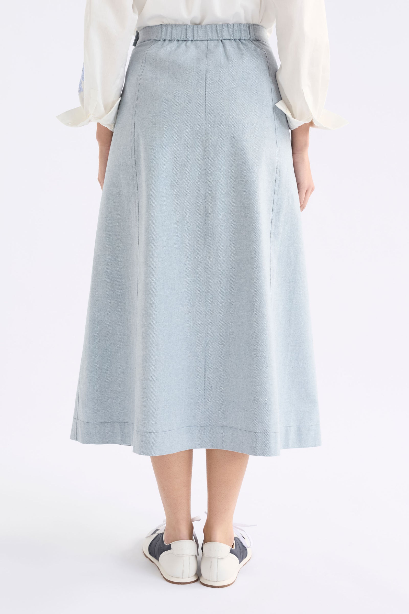 Elk Hanning Skirt - Light Wash