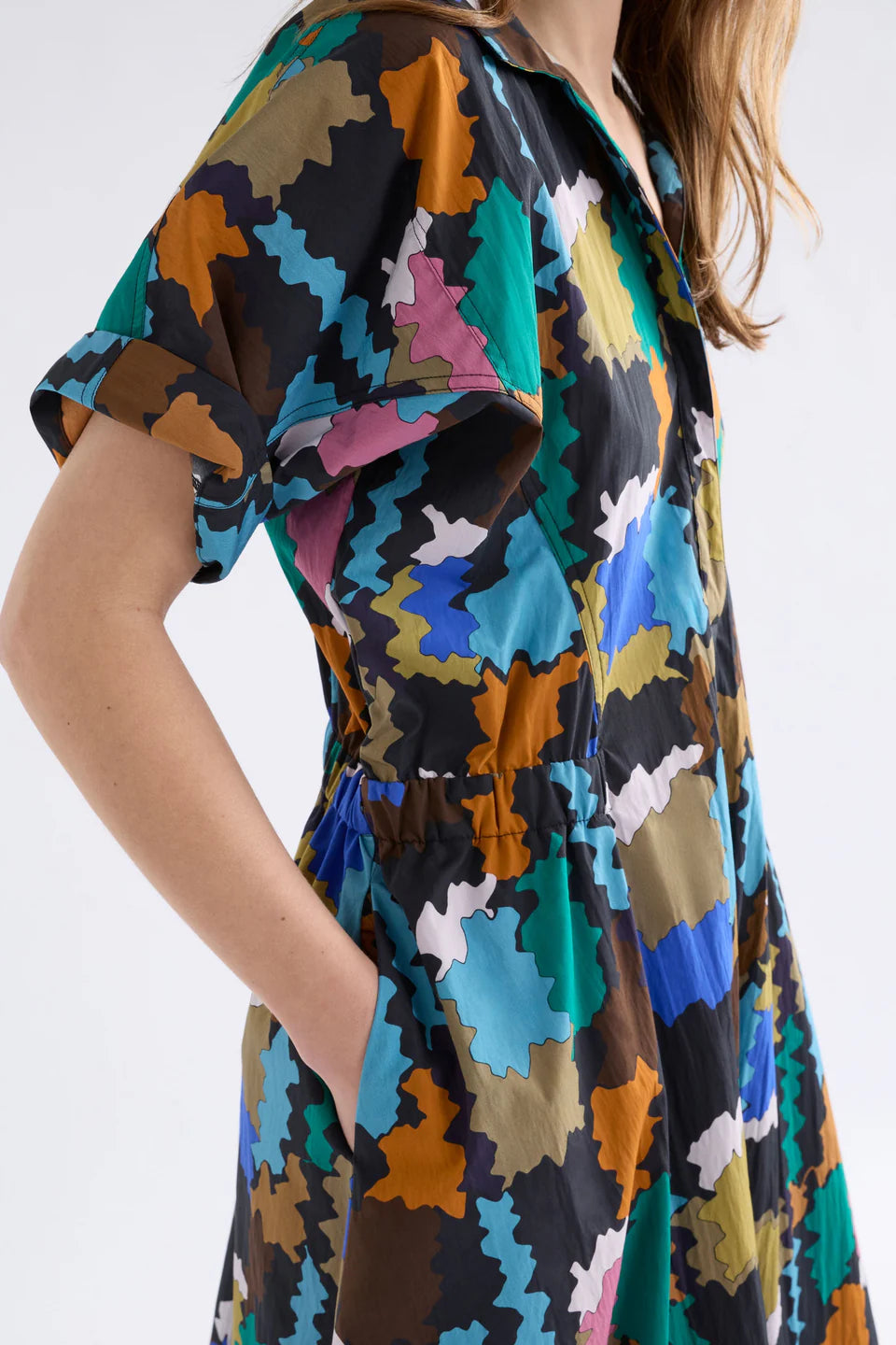 Elk Aart Dress - Suma Print