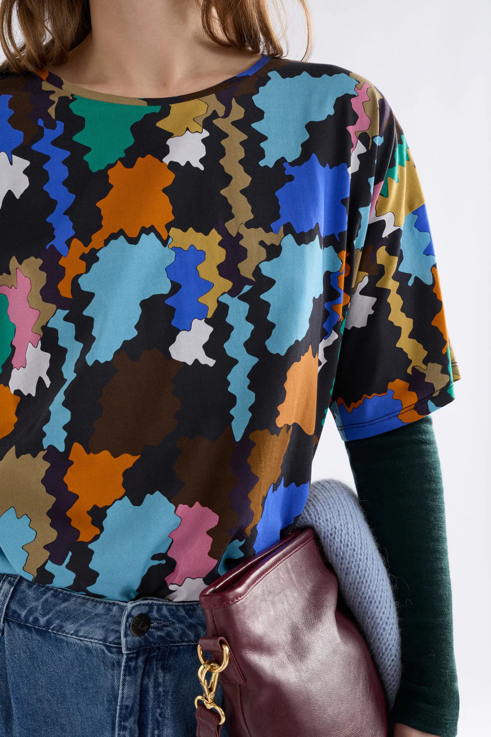 Elk Kyla Tee - Suma Print