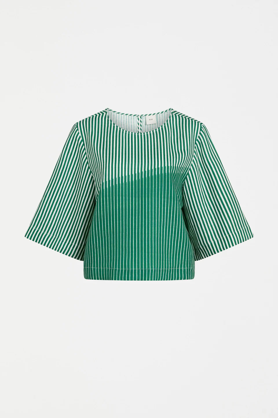 Elk Llinen Top - Ortler Print