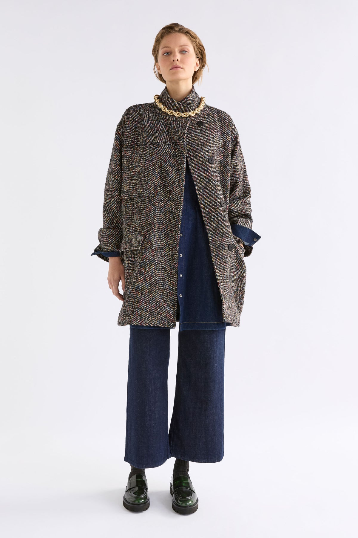 Elk Mille Coat - Multi Fleck