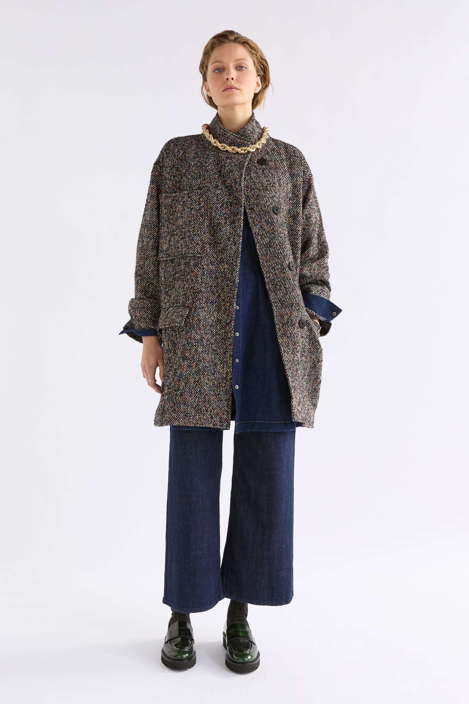Elk Mille Coat - Multi Fleck