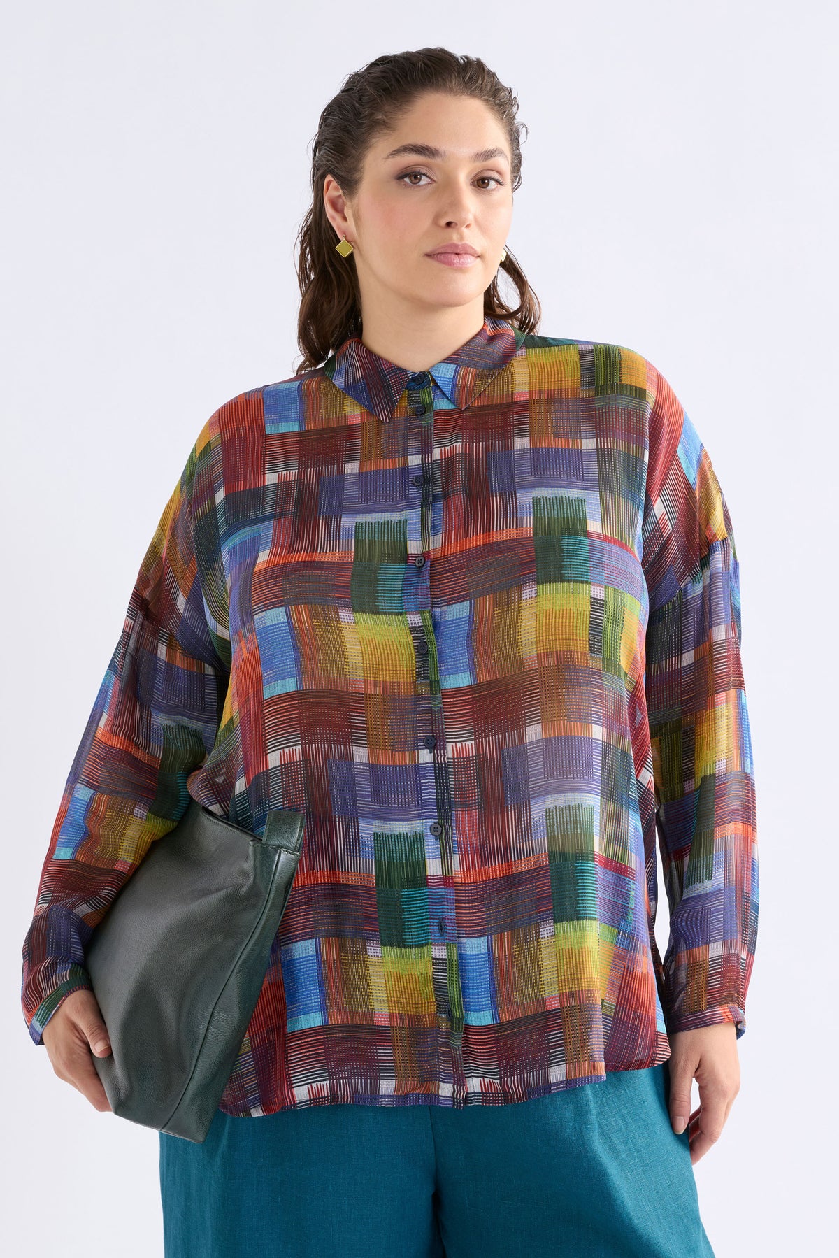 Elk Eir Sheer Shirt - Elbrus Print