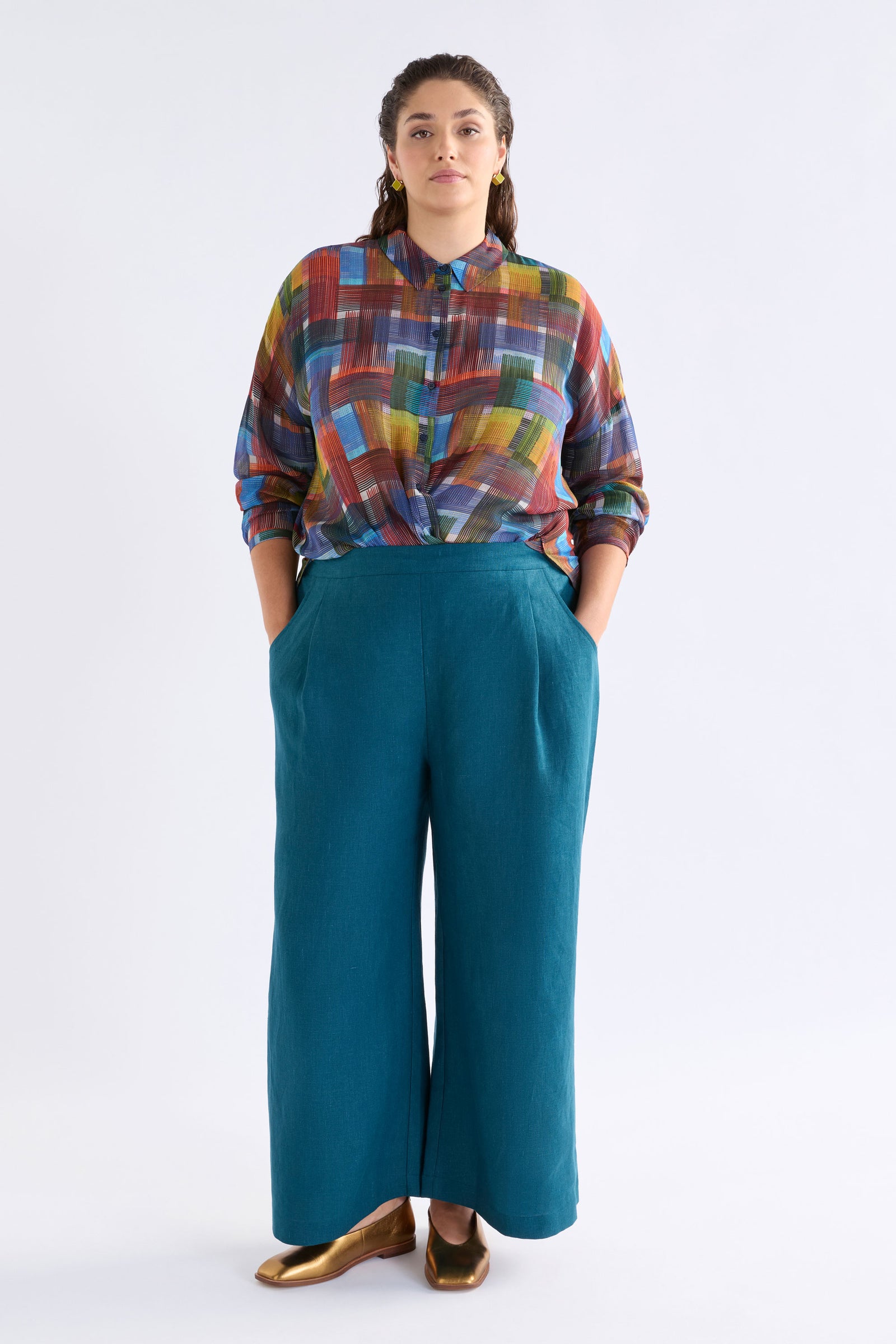 Elk Eir Sheer Shirt - Elbrus Print