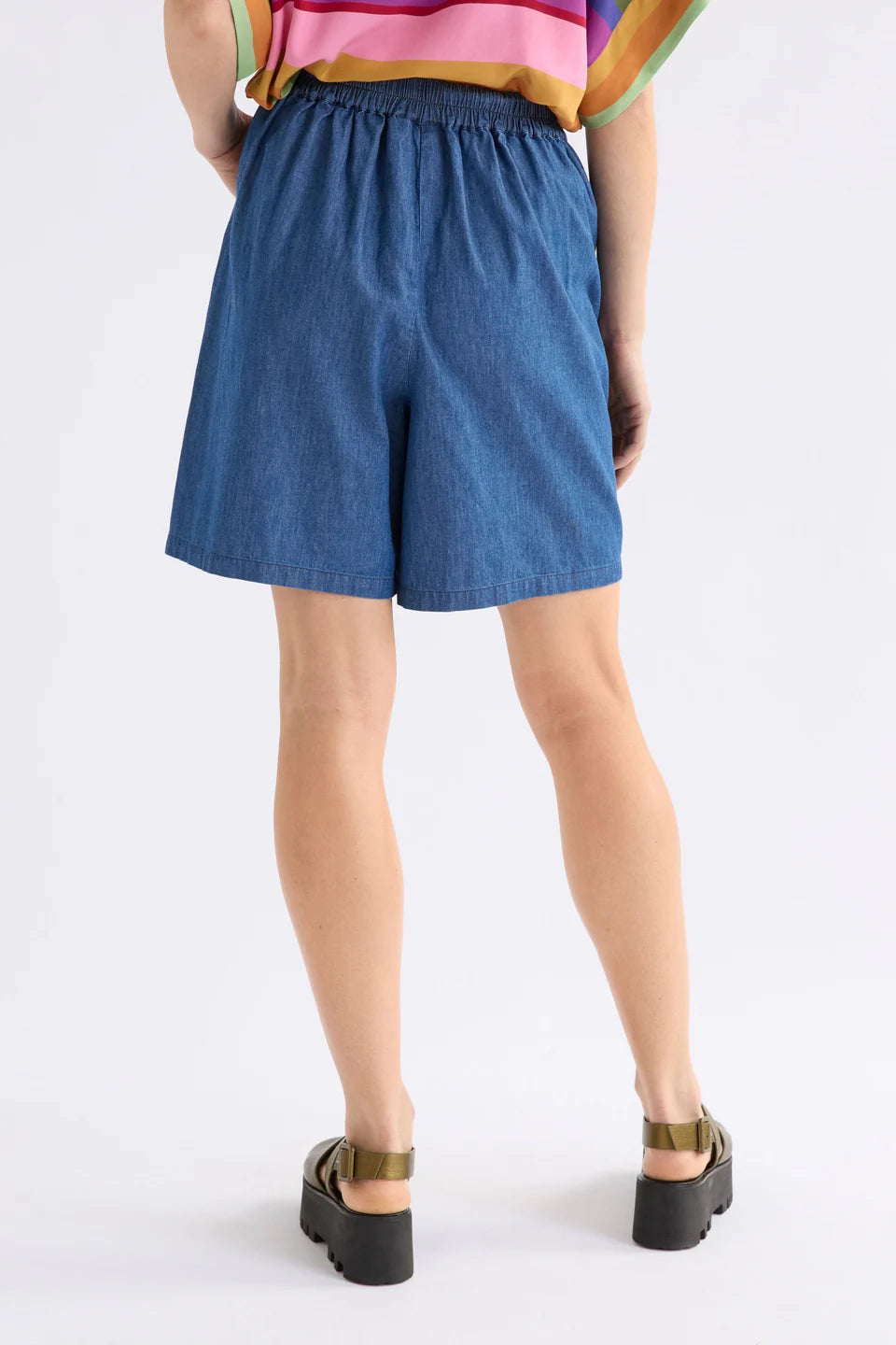 Elk Strom Short - Mid Denim Blue