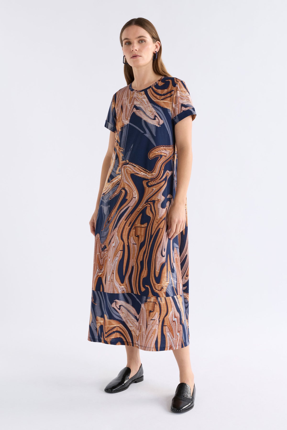 Elk Haki Dress - Brandr Print