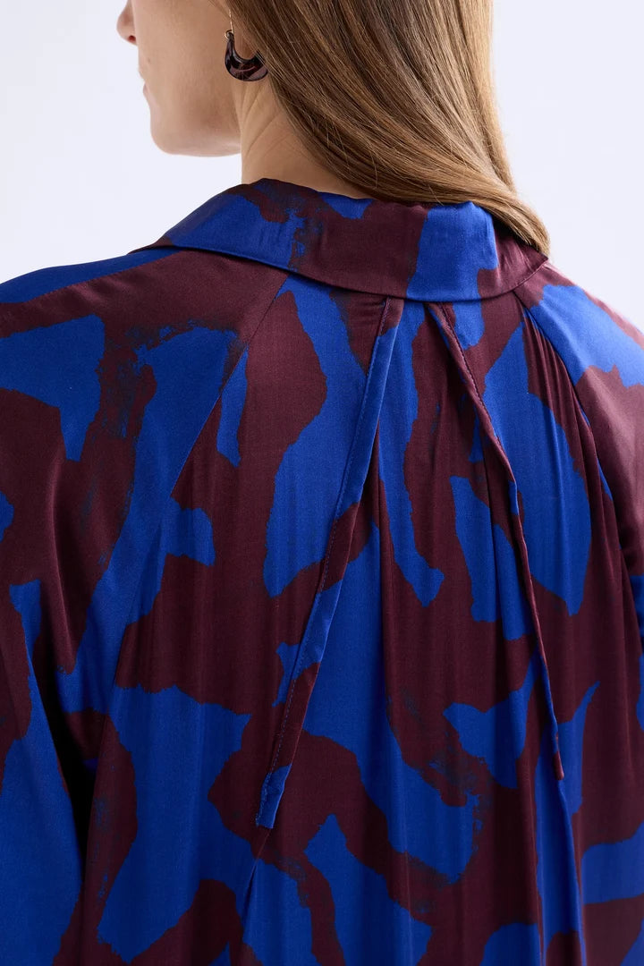 Elk Besa Shirt Dress - Shiraz Varr Print