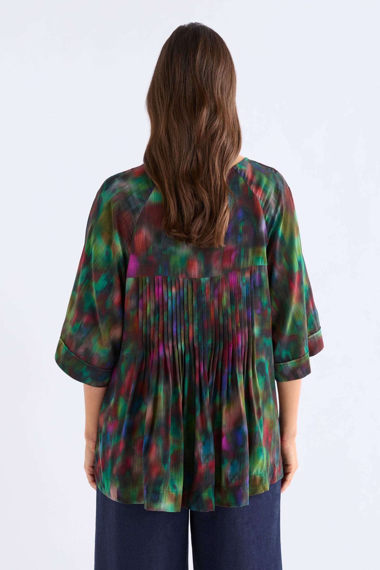 Elk Geden Top - Jord Print
