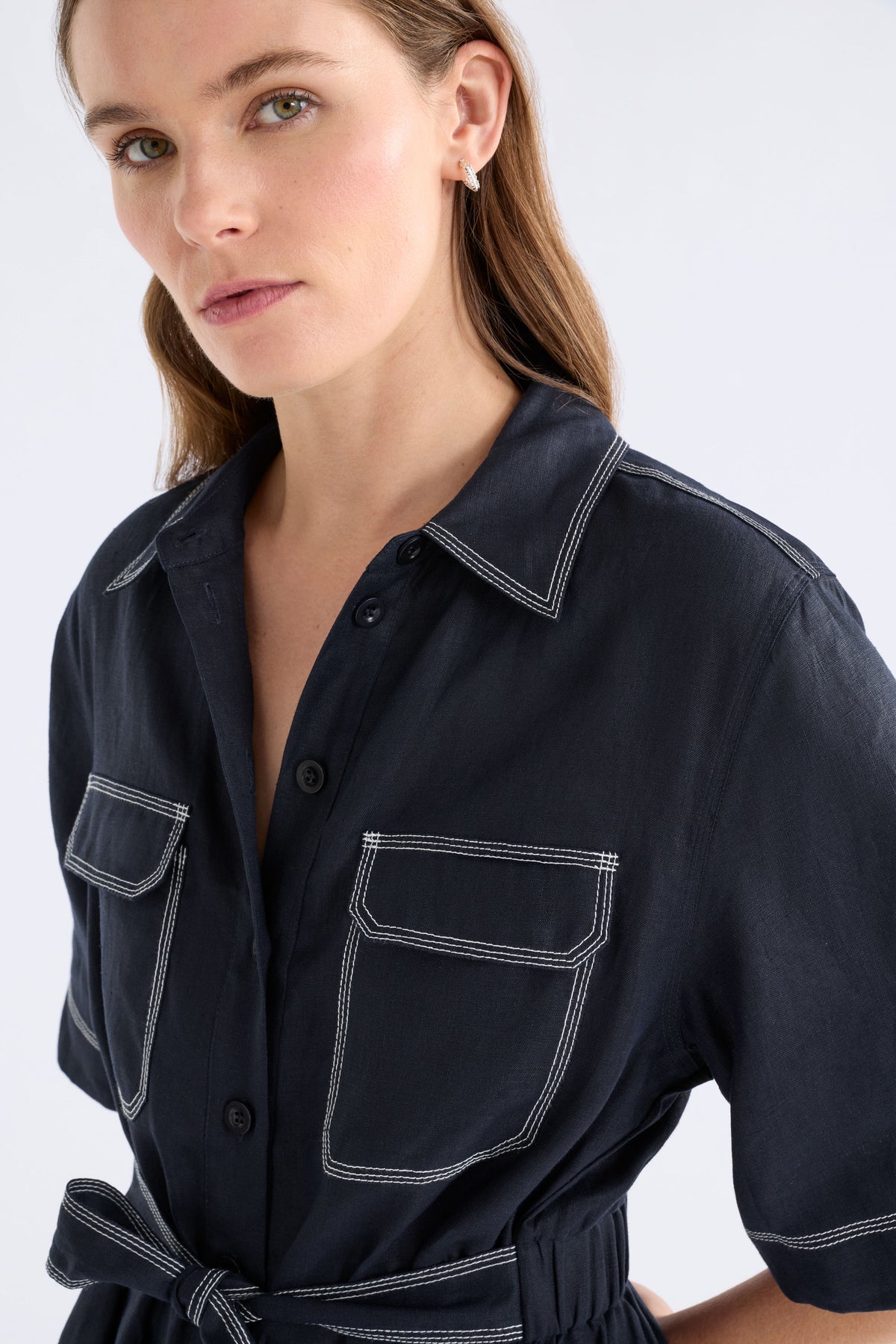 Elk Sonnen Dress - Midnight