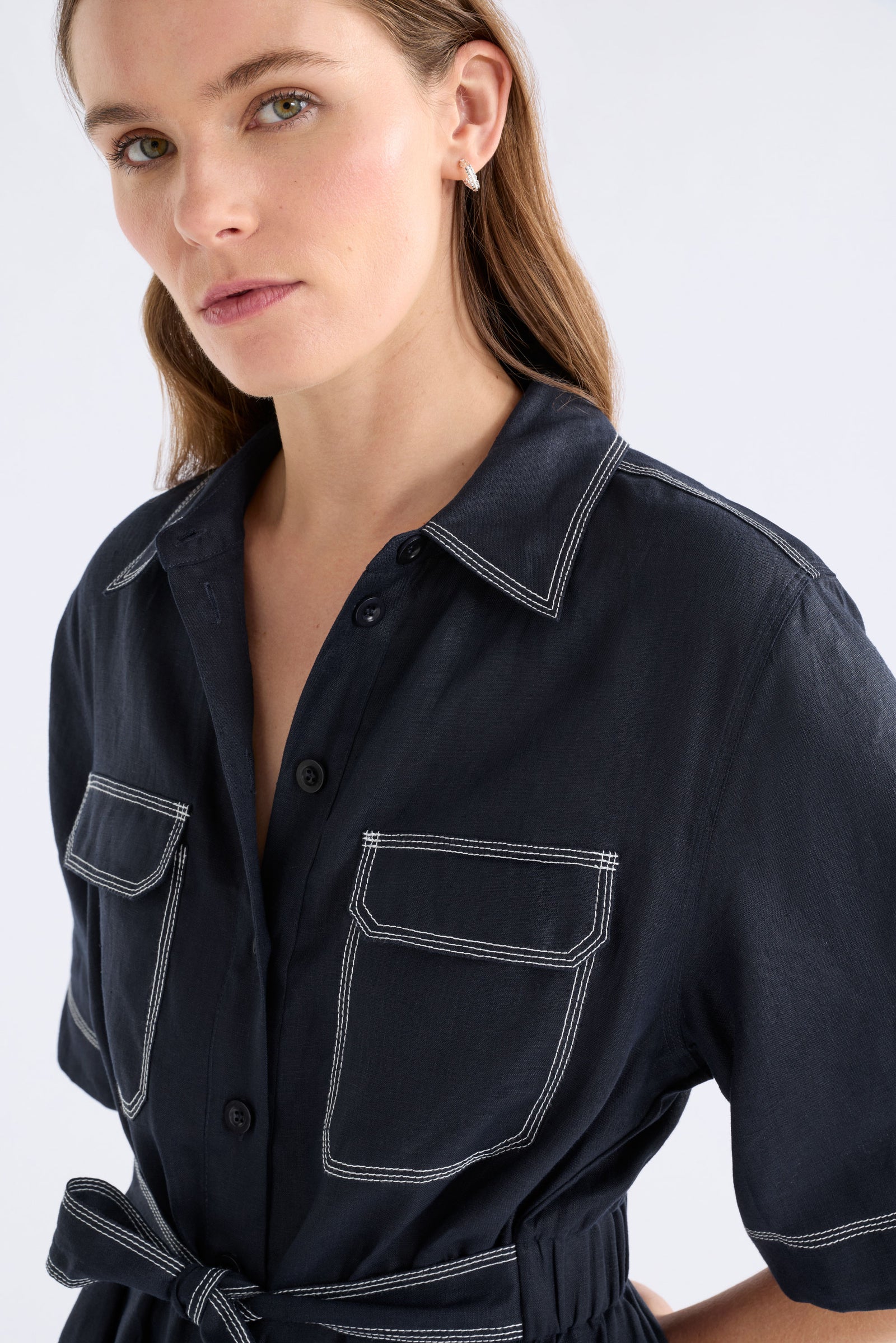 Elk Sonnen Dress - Midnight