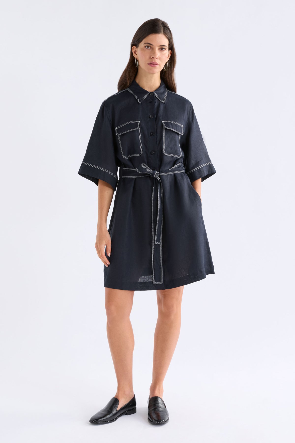 Elk Sonnen Dress - Midnight