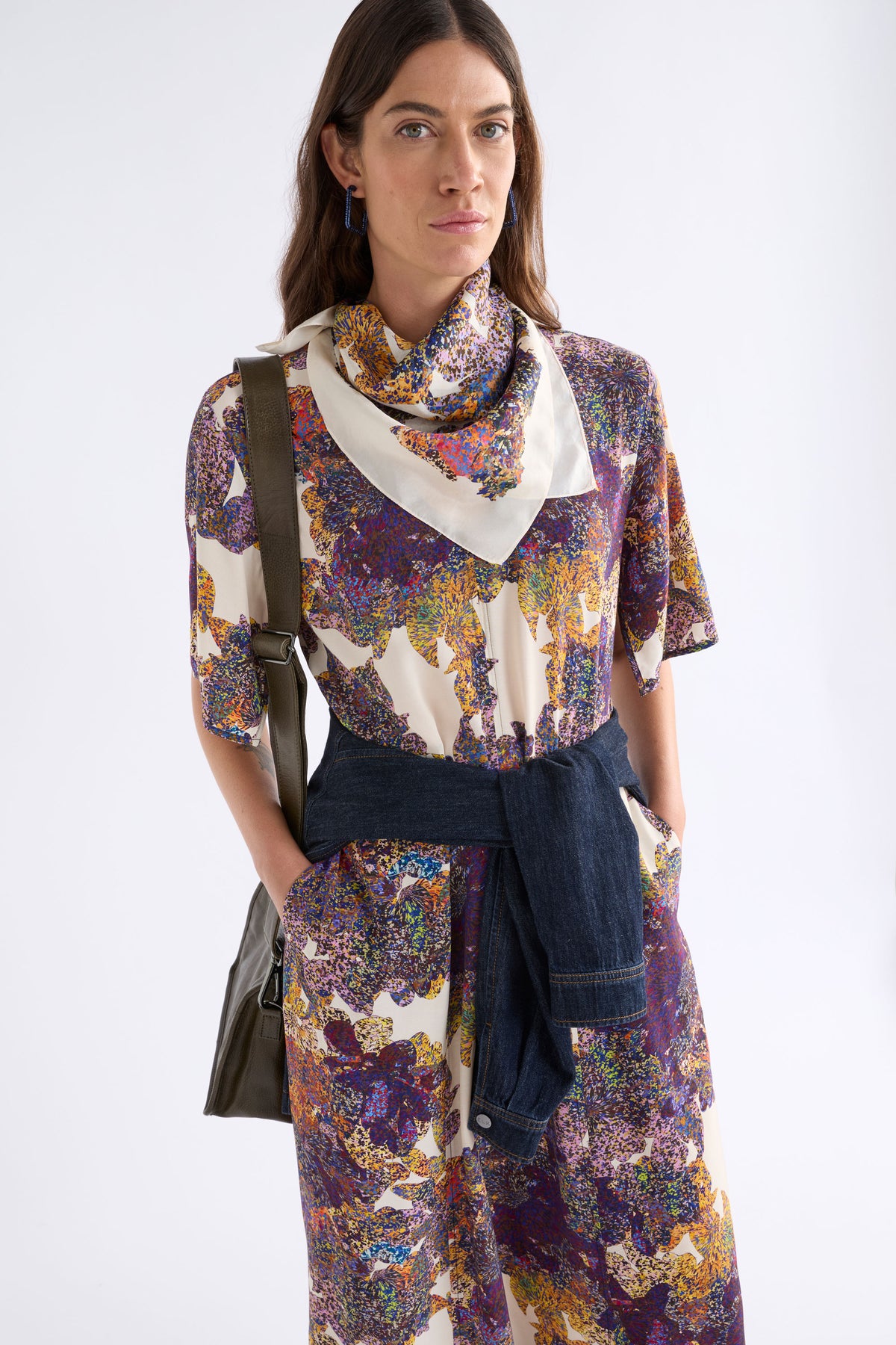 Elk Aube Dress - Lantis Print