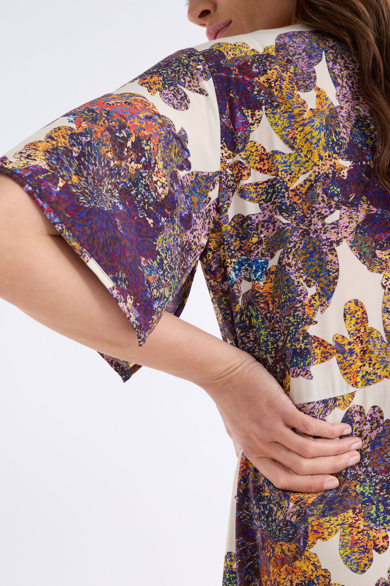 Elk Aube Dress - Lantis Print