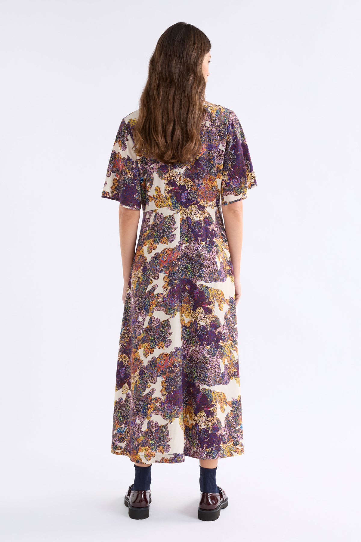 Elk Aube Dress - Lantis Print