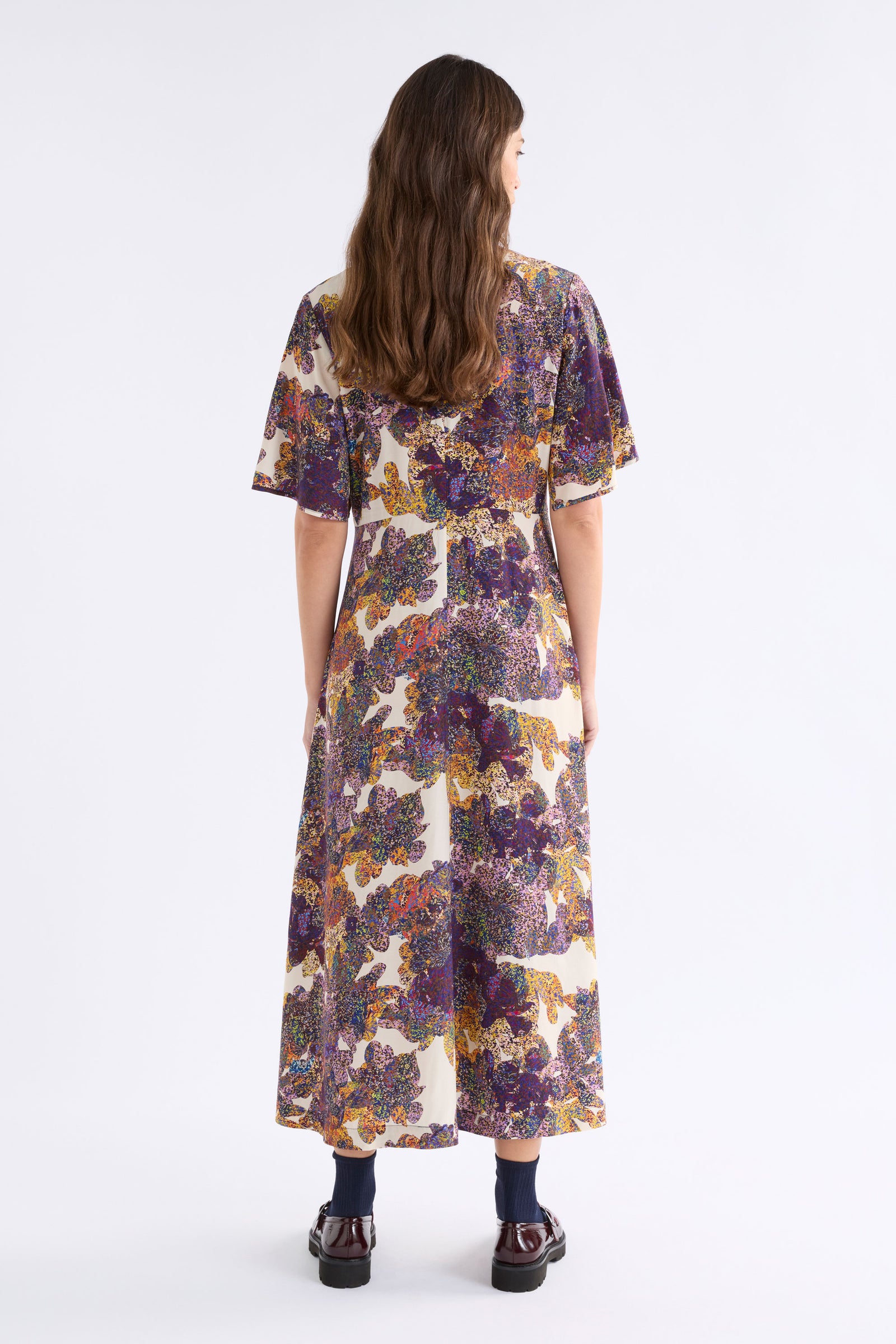 Elk Aube Dress - Lantis Print
