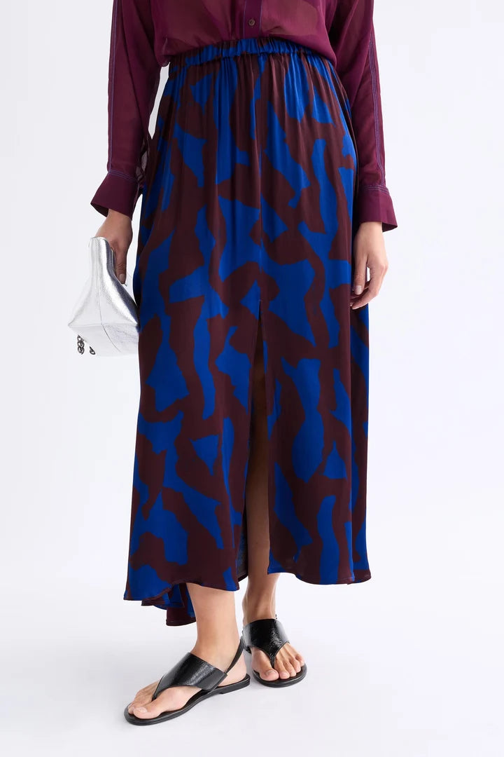 Elk Besa Skirt - Shiraz Varr Print