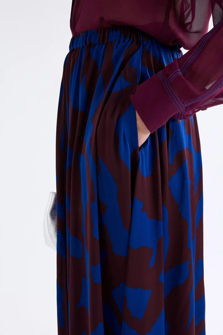 Elk Besa Skirt - Shiraz Varr Print