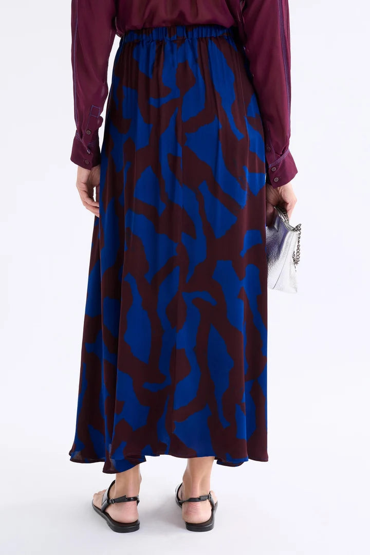 Elk Besa Skirt - Shiraz Varr Print