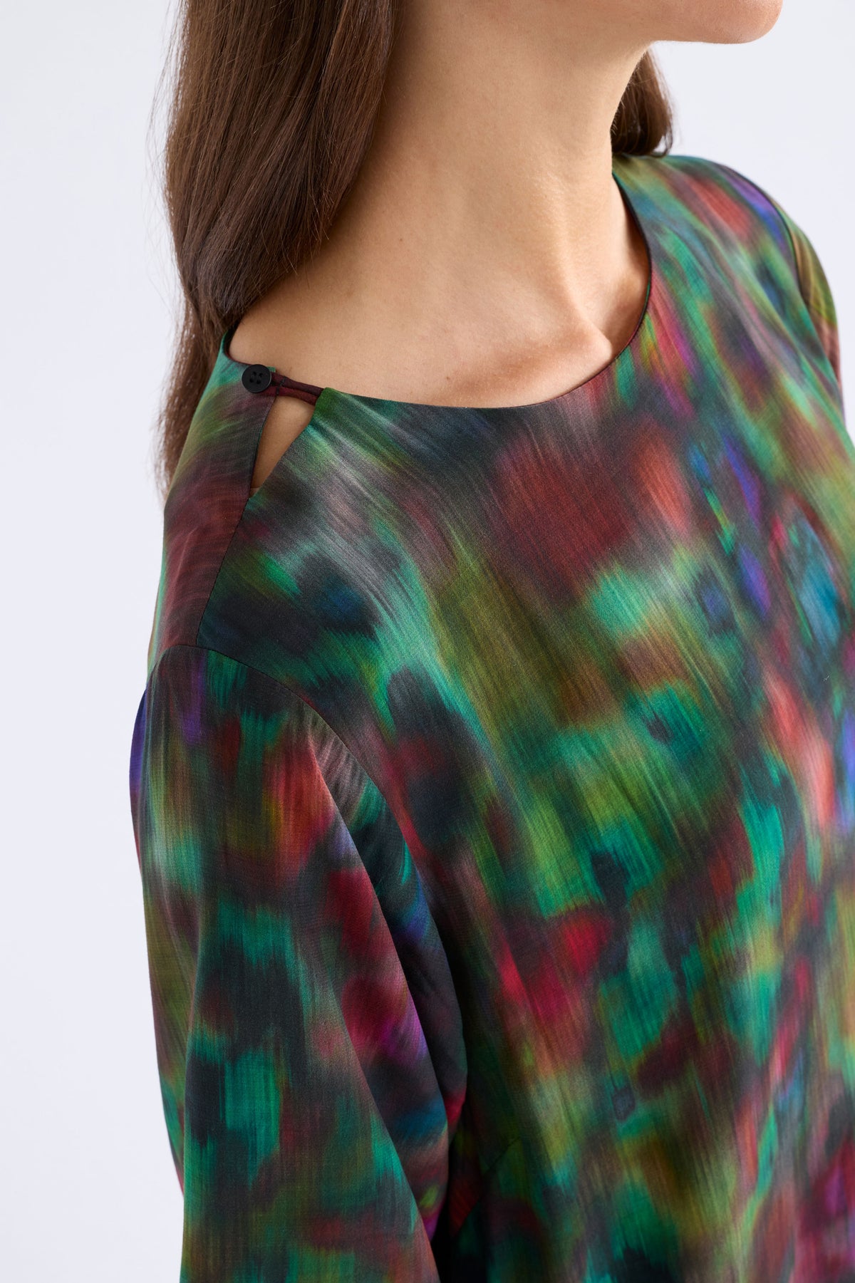 Elk Brunnen Dress - Jord Print