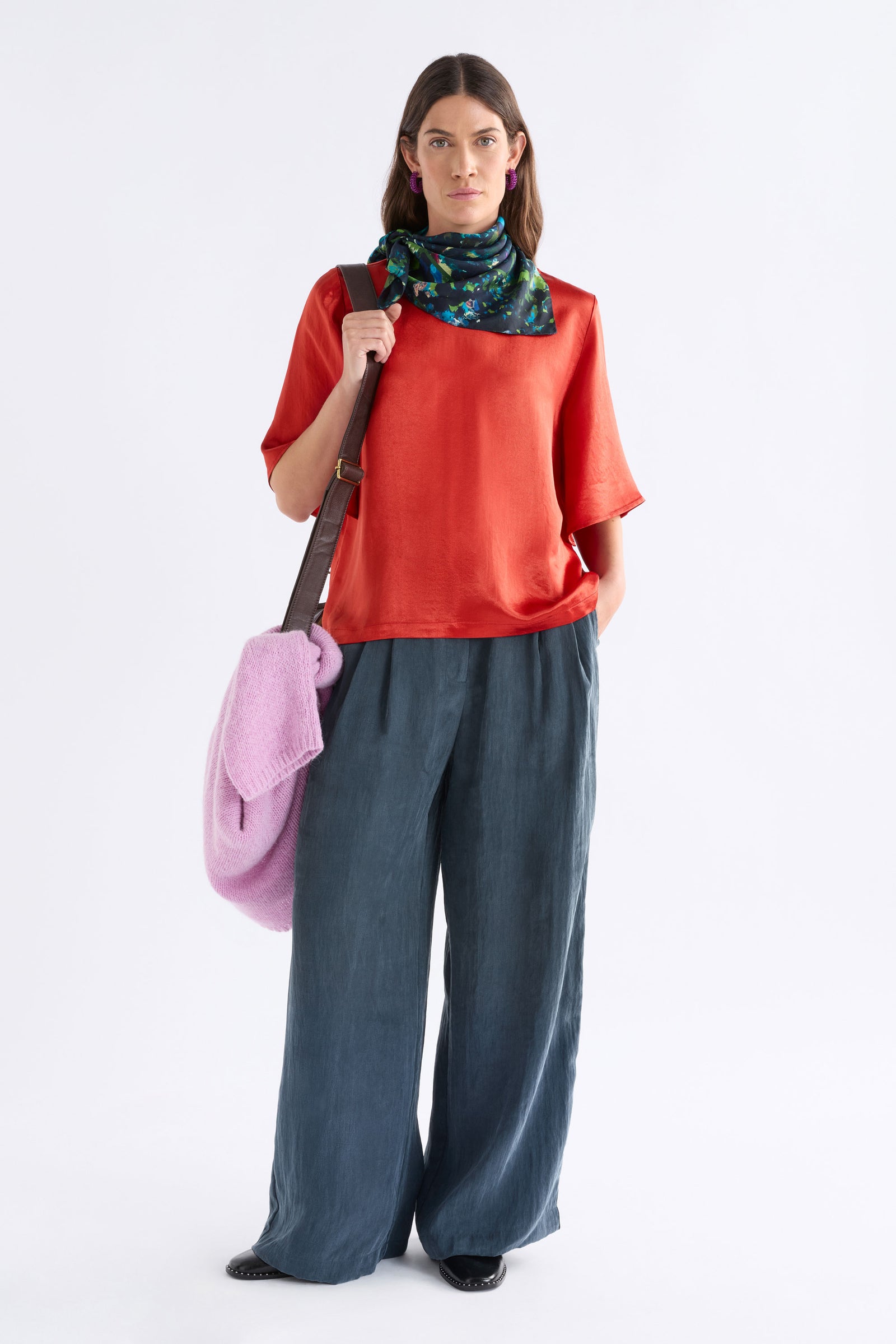 Elk Delme Pant - Blue Steel
