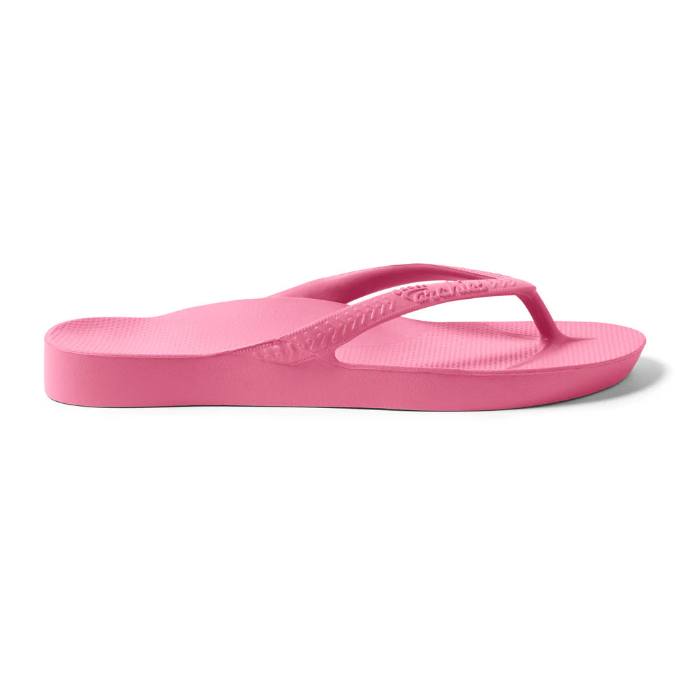 Archies Arch Support Jandals - Hot Pink