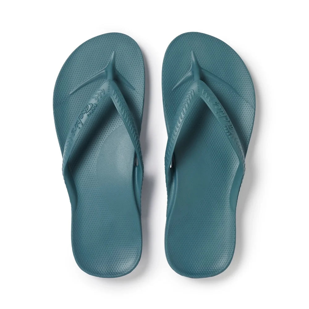 Archies Arch Support Jandals - Teal