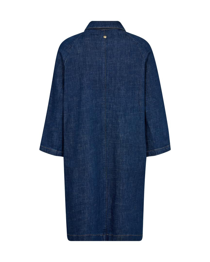 Mos Mosh Cirali Pincourt Dress - Dark Blue