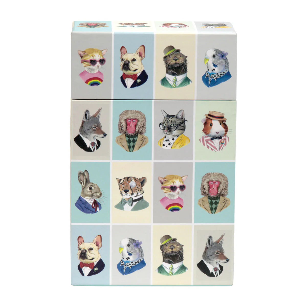 Animal Portraits Memory Game