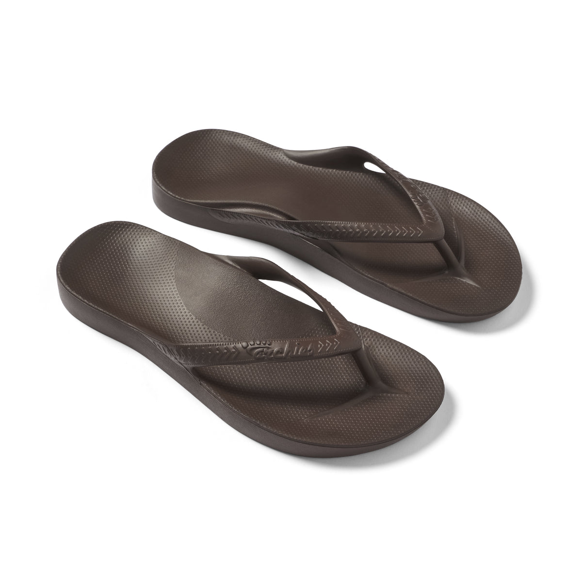 Archies Arch Support Jandals - Brown