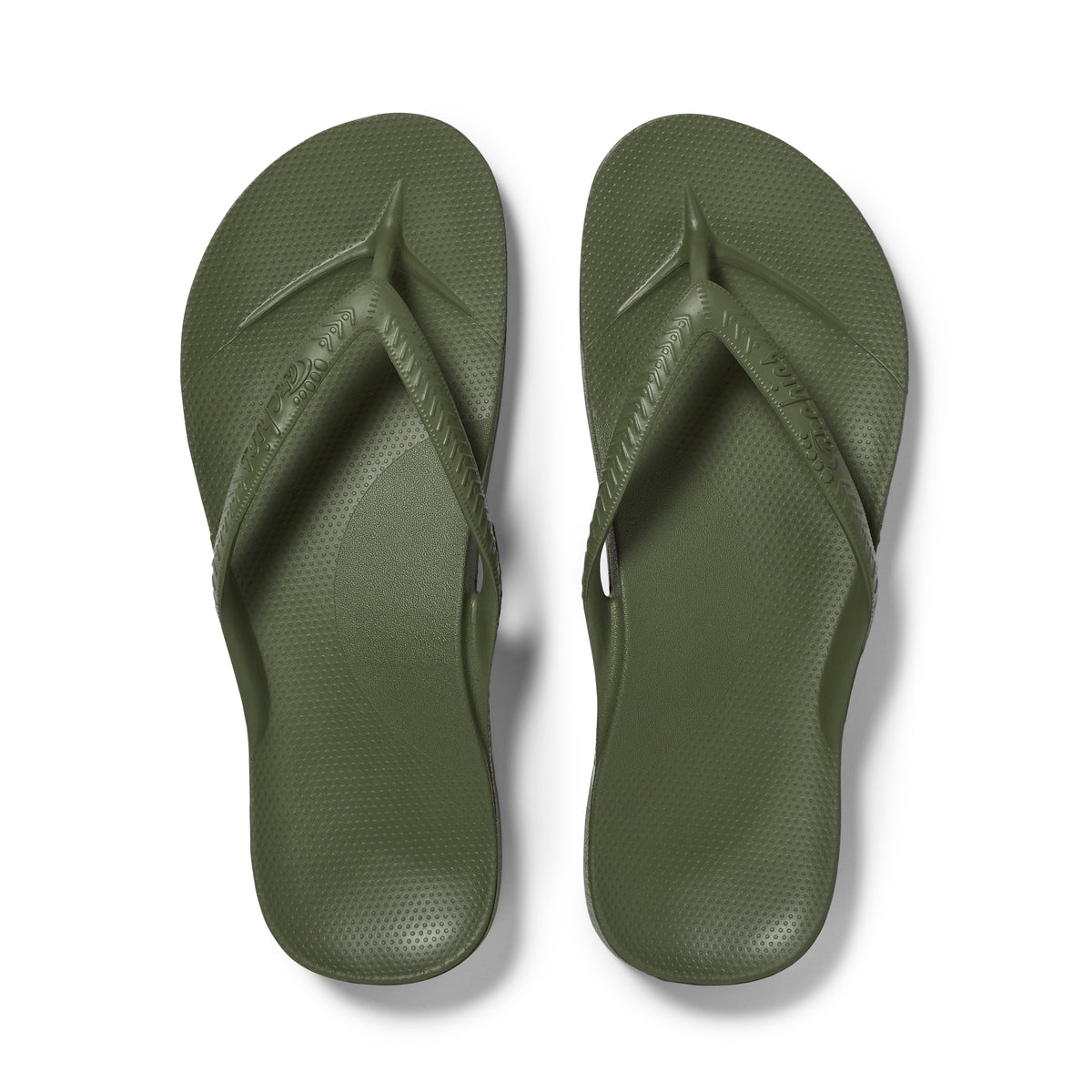 Archies Arch Support Jandals - Olive