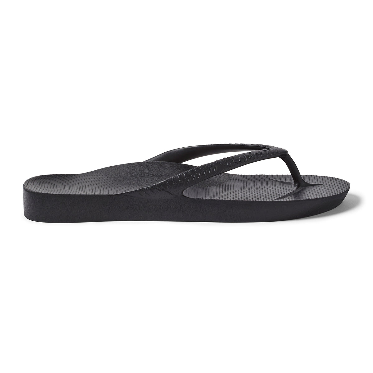 Archies Arch Support Jandals - Black