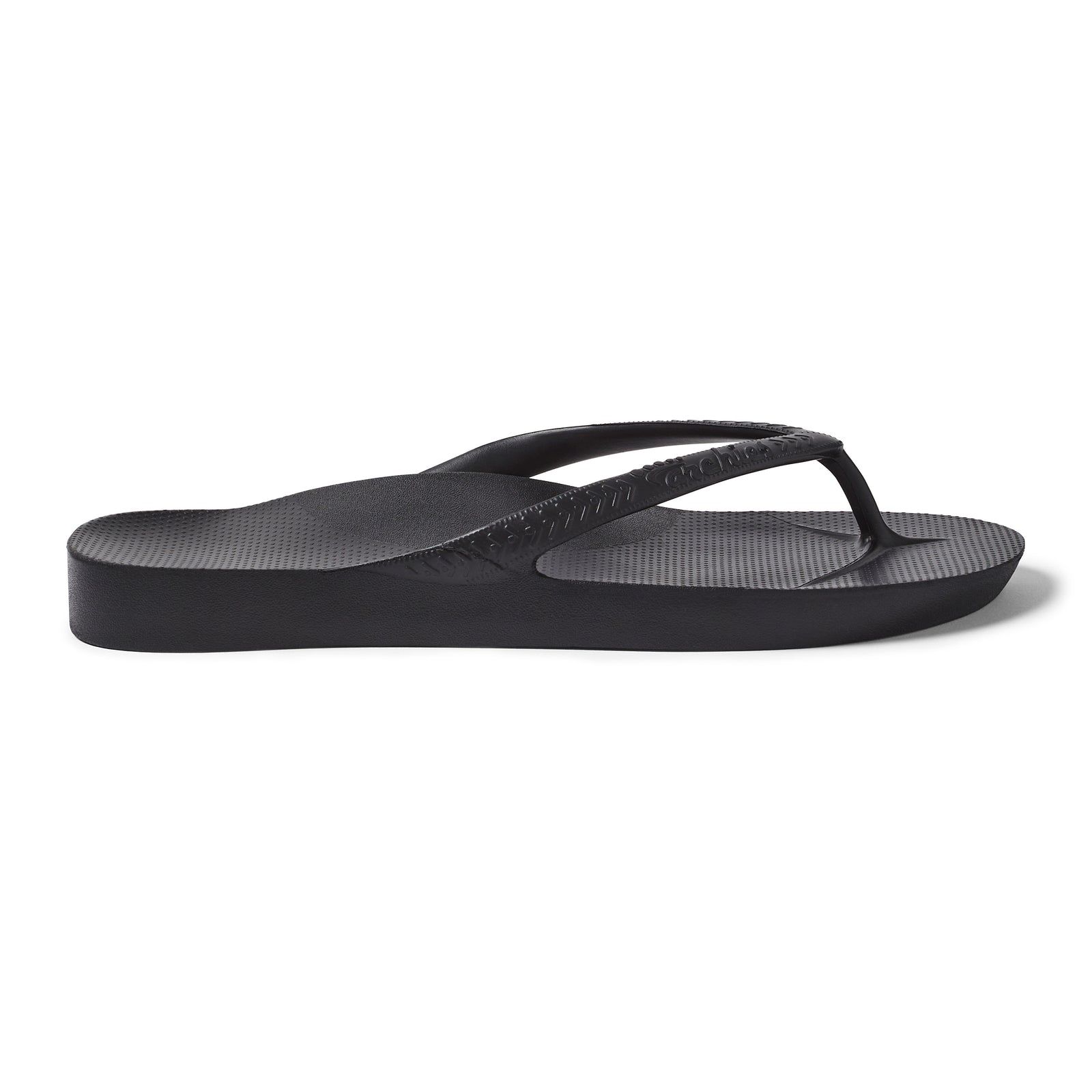 Archies Arch Support Jandals - Black