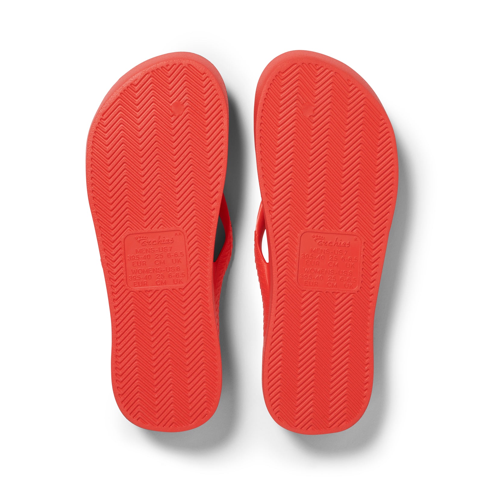 Archies Arch Support Jandals - Coral