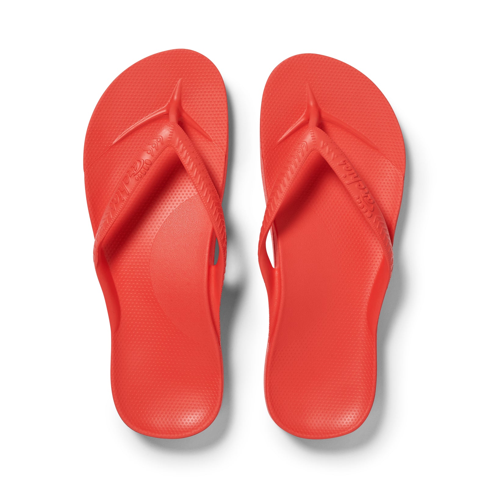 Archies Arch Support Jandals - Coral
